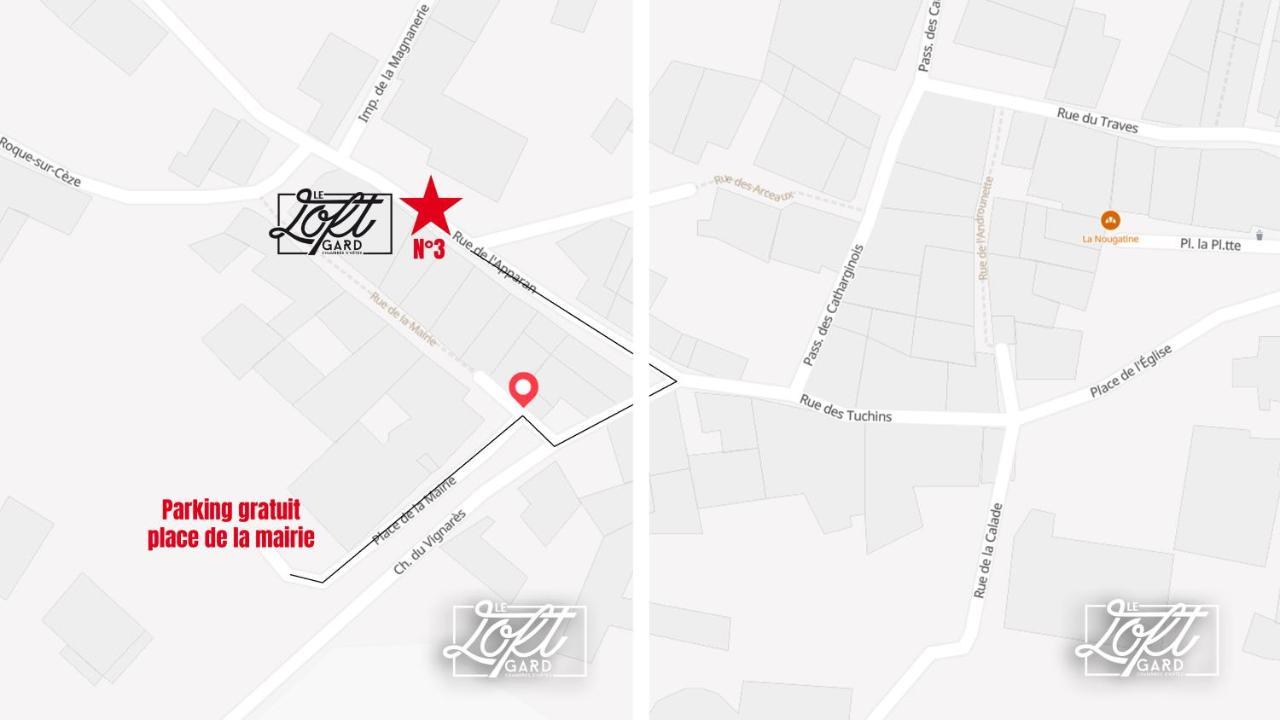Chambres D'Hotes Et Spa Privatif - Le Loft Gard Saint-Michel-d'Euzet 외부 사진